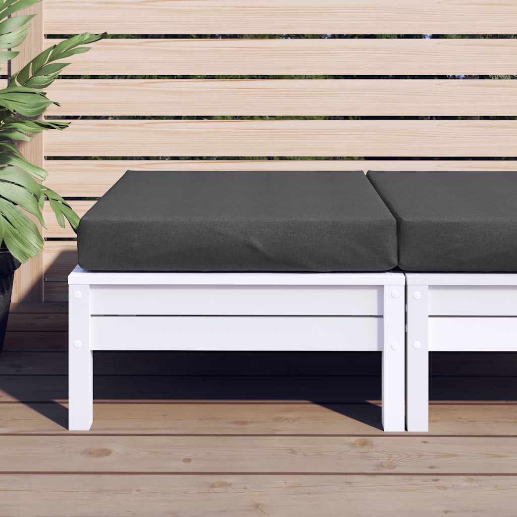 vidaXL Μαξιλάρι Παλέτας Ανθρακί 60x60x9,5 εκ. Ύφασμα