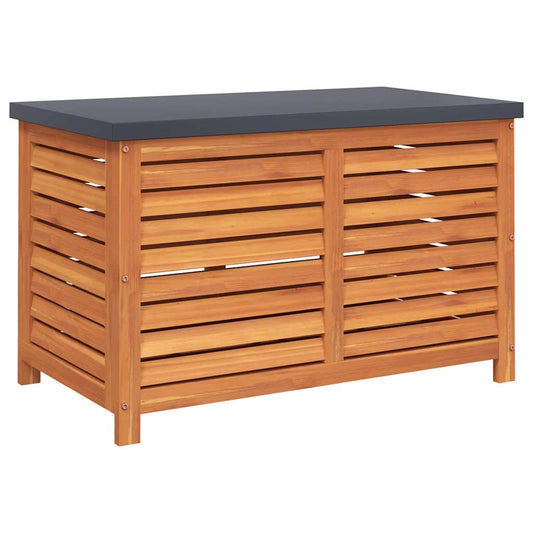 vidaXL Μπαούλο Αποθήκευσης Κήπου 60x50x55εκ. από Μασίφ Ξύλο Ευκαλύπτου