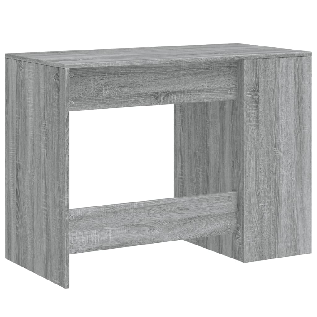 vidaXL Γραφείο Γκρι Sonoma 102x50x75 εκ. από Επεξεργασμένο Ξύλο