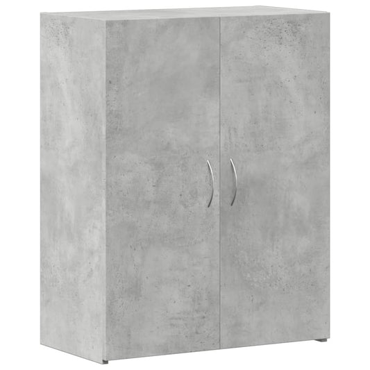 vidaXL Αρχειοθήκη Γκρι Σκυρ. 60x32x77,5 εκ. Επεξεργασμένο Ξύλο