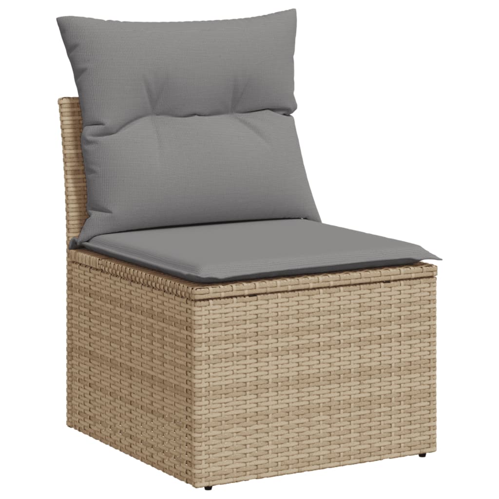 vidaXL Patio Sofa Set 13-θέσια Μικτό μπεζ