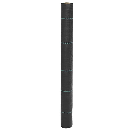 vidaXL Μεμβράνη Εδαφοκάλυψης Μαύρη 1x50 μ. από Πολυπροπυλένιο