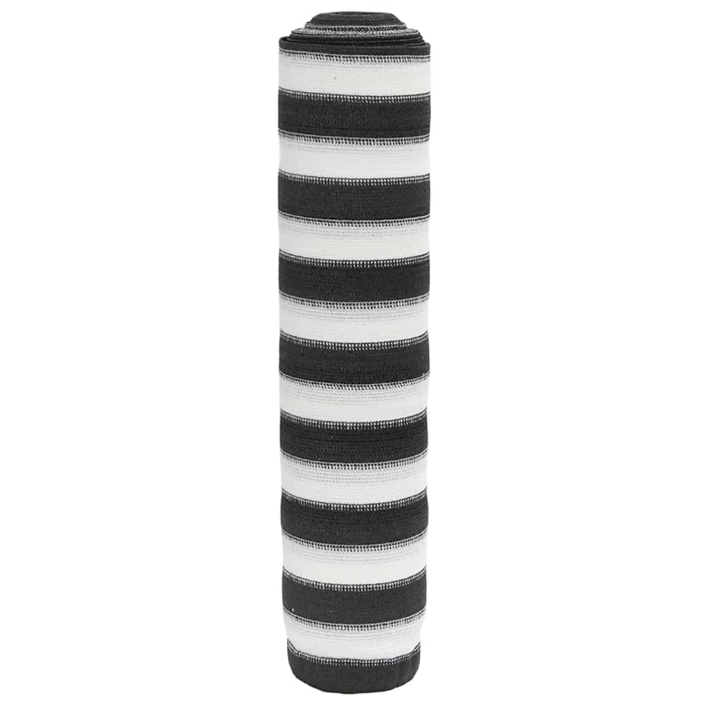 vidaXL Privacy Net Ορθογώνιος 1 x 10 m (150 g) Anthracite and White