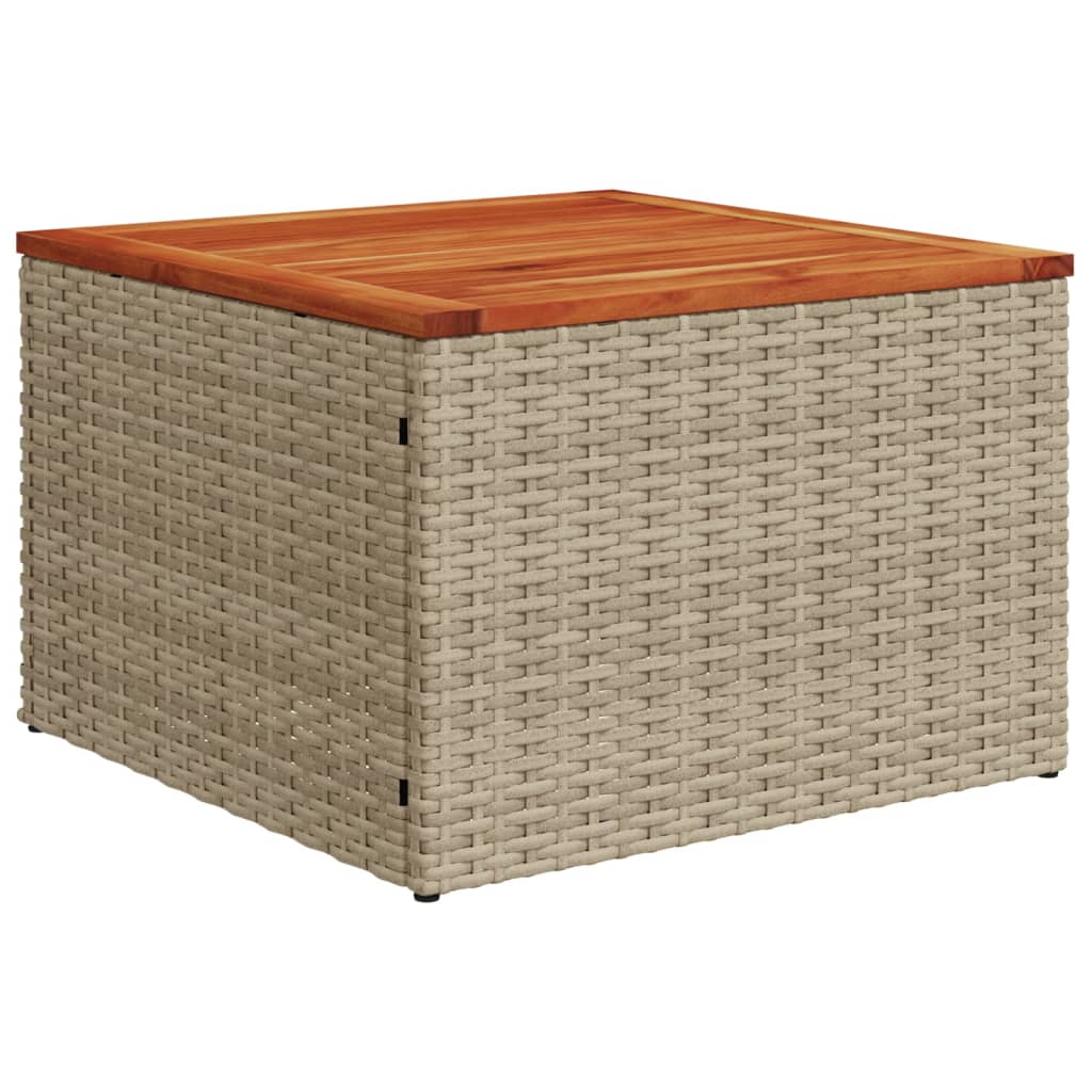 vidaXL Patio Sofa Set Μίξη μπεζ και ανοιχτό γκρι