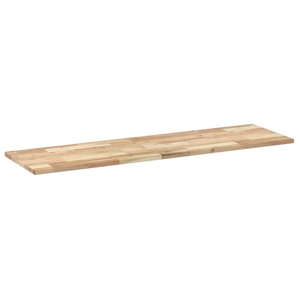 vidaXL Ράφι Κρεμαστό 120x40x2 εκ. Ακατέργαστο Μασίφ Ξύλο Ακακίας