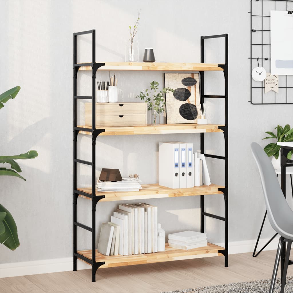 vidaXL Ράφι Κρεμαστό 100x30x4 εκ. Ακατέργαστο Μασίφ Ξύλο Ακακίας
