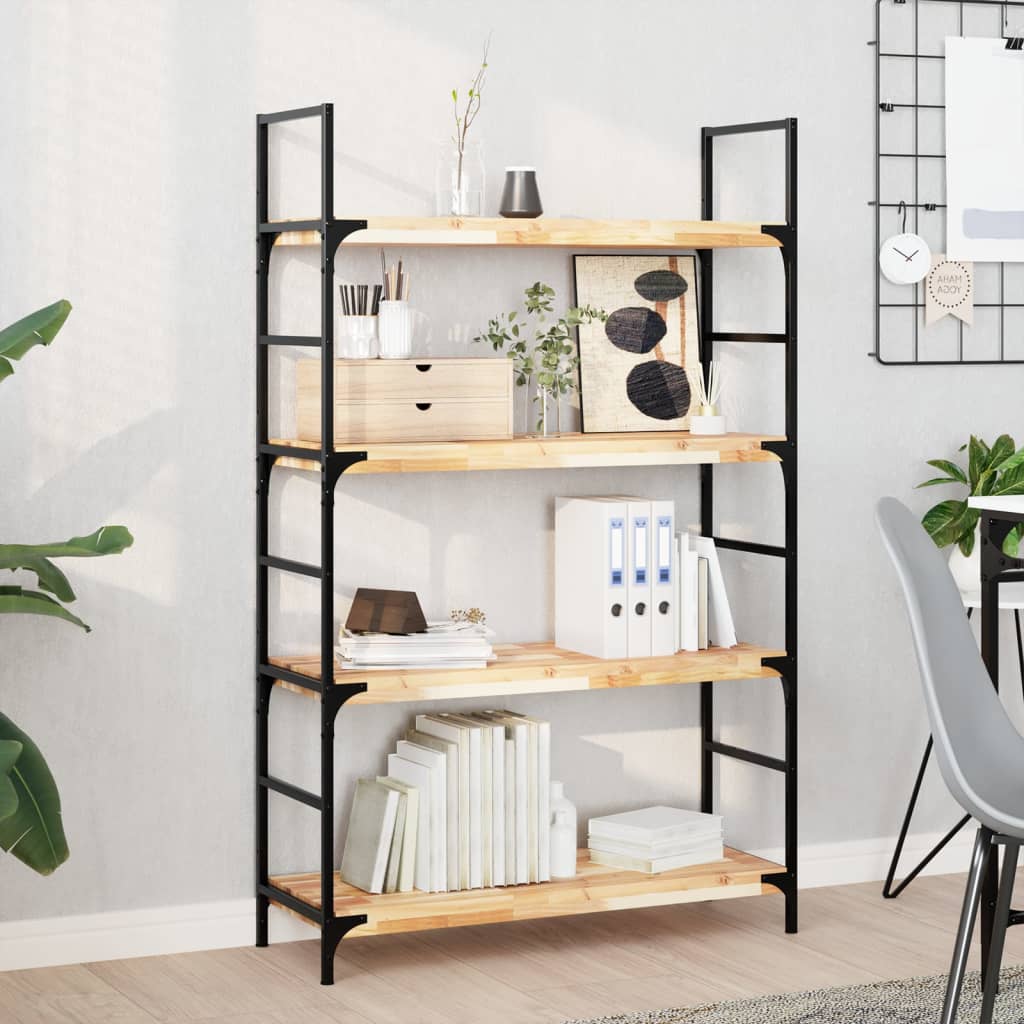 vidaXL Ράφια Πλωτά 3 τεμ. 100x30x4 εκ. από Μασίφ Ξύλο Ακακίας