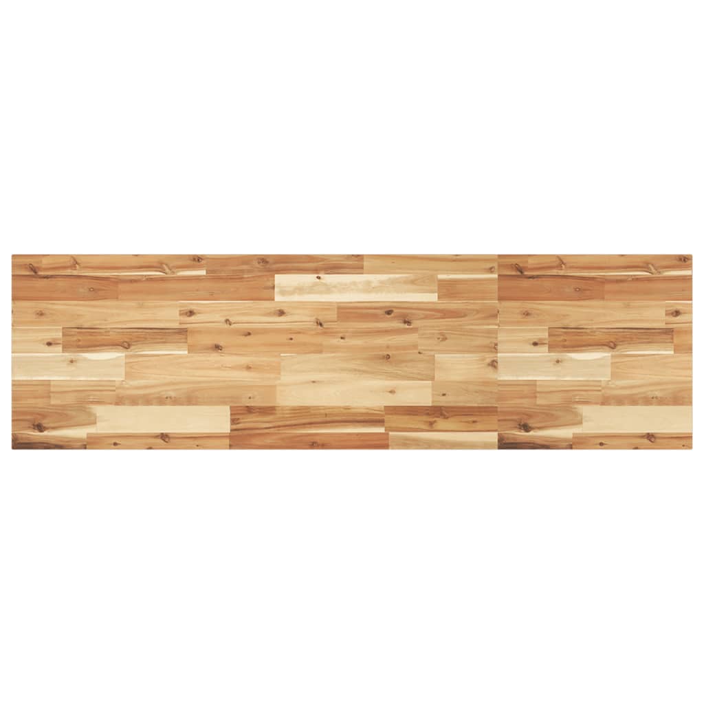 vidaXL Ράφι Κρεμαστό 160x40x2 εκ. Φινίρισμα Λαδιού Μασίφ Ακακία