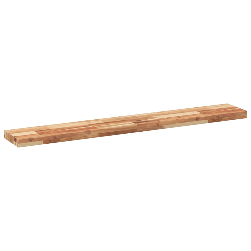vidaXL Ράφια Κρεμαστά 2 Τεμ. 160x20x4εκ. Φινίρισμα Λαδιού Μασίφ Ακακία
