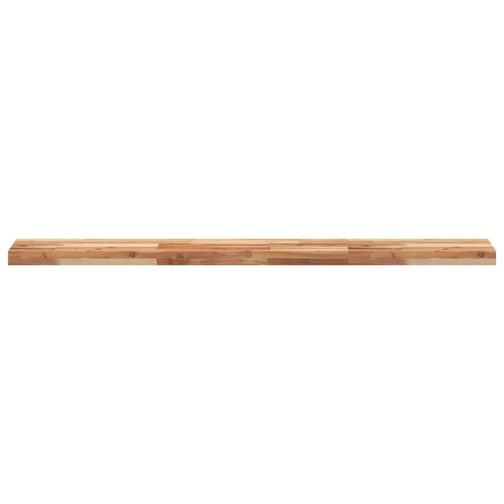 vidaXL Ράφια Κρεμαστά 2 Τεμ. 160x20x4εκ. Φινίρισμα Λαδιού Μασίφ Ακακία