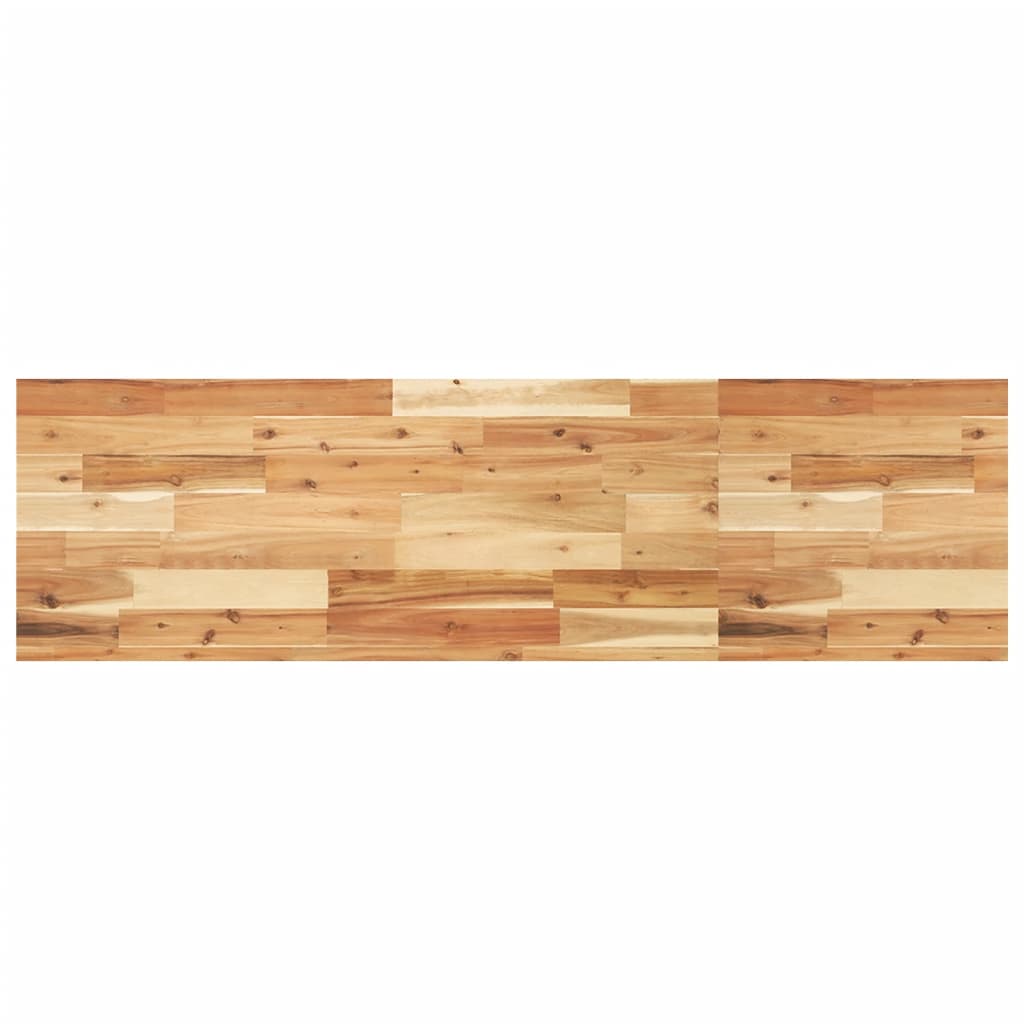 vidaXL Ράφι Κρεμαστό 140x40x4 εκ. Φινίρισμα Λαδιού Μασίφ Ακακία