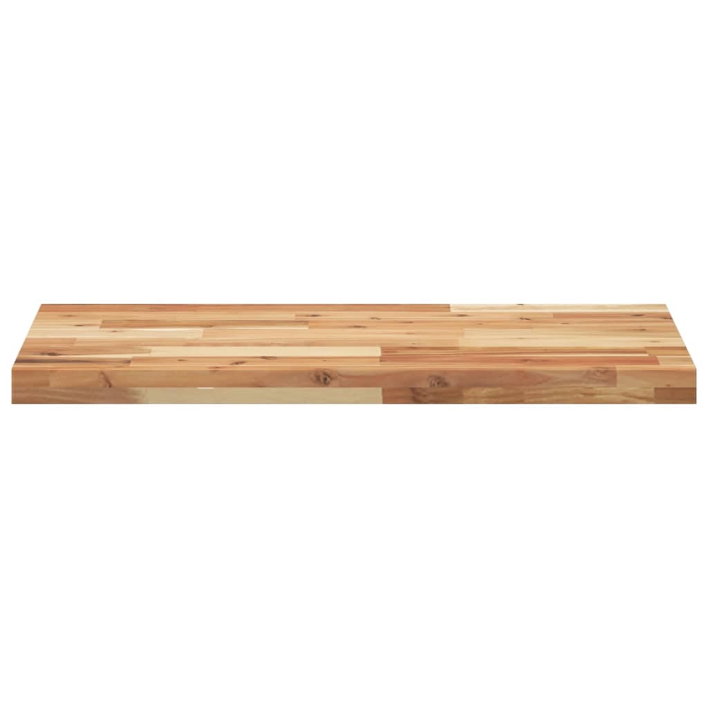 vidaXL Ράφι Κρεμαστό 140x40x4 εκ. Φινίρισμα Λαδιού Μασίφ Ακακία