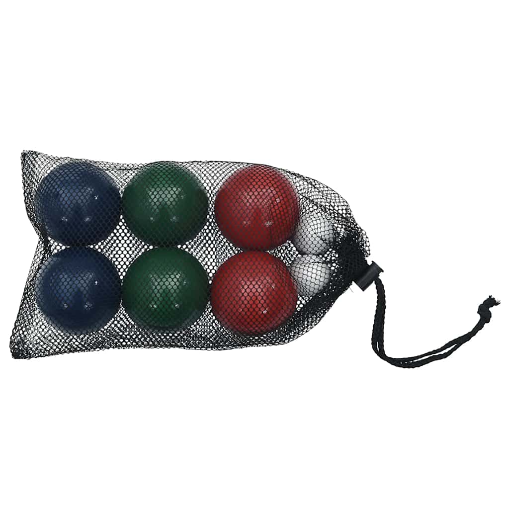 vidaXL Σετ Μπάλες Bocce 8 Τεμ. με Θήκη Μεταφοράς Μασίφ Ξύλο Πεύκου