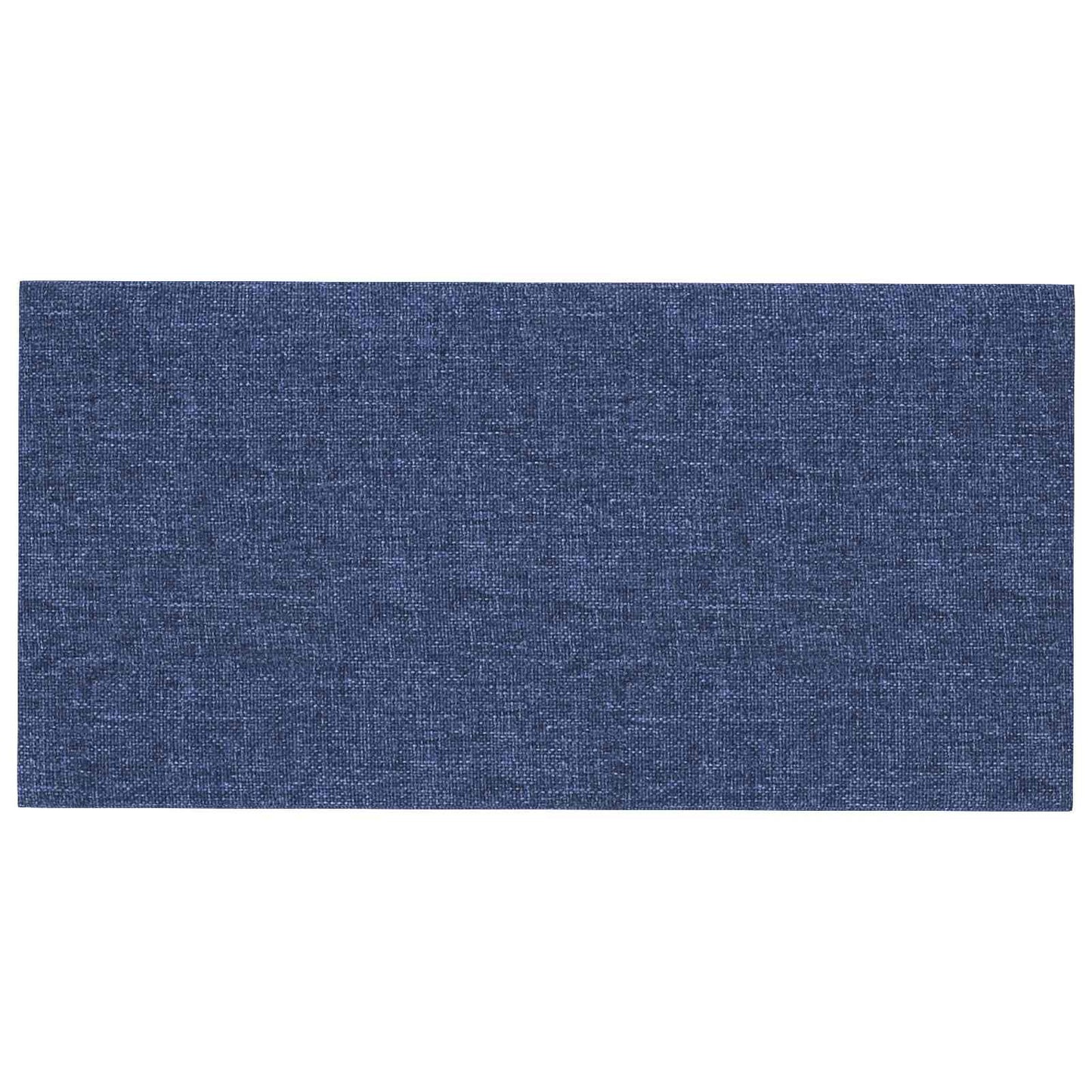 vidaXL Κεφαλάρι Τοίχου 12 τμχ. 30 x 15 cm Μπλε ύφασμα