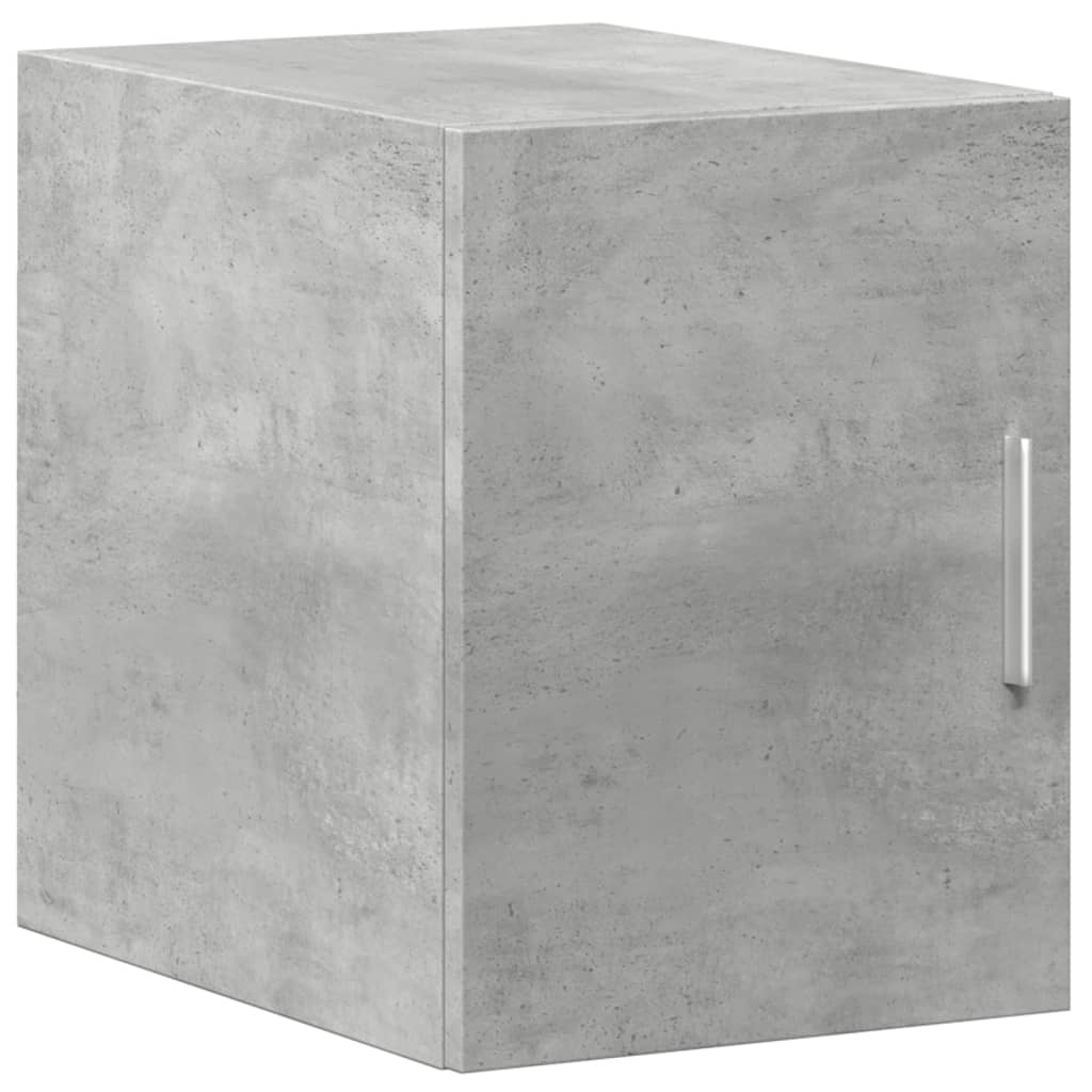 vidaXL Ντουλάπι Τοίχου Γκρι Σκυρ. 30x42,5x40 εκ. Επεξεργασμένο Ξύλο