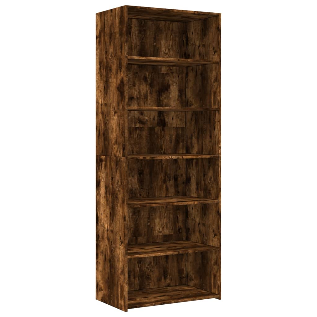 vidaXL Ντουλάπι Καπνιστή Δρυς 70x41x185 εκ. Επεξεργασμένο Ξύλο