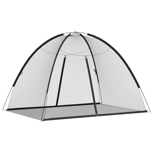 vidaXL Κουνουπιέρα Mongolia με Πόρτες 200Δίχτυ Μαύρη 200x150x140 εκ.