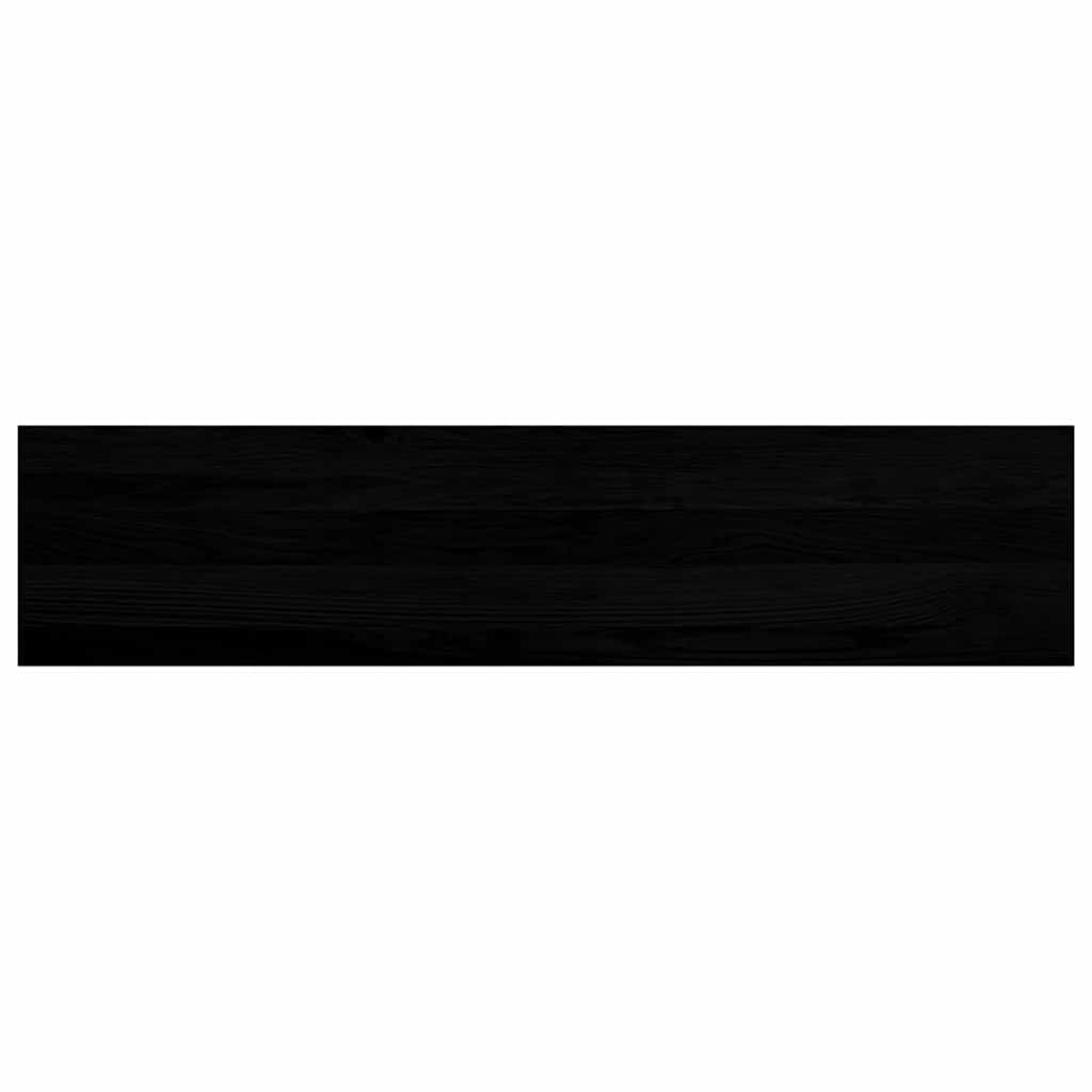 vidaXL Πατάκια Σκάλας 4 τεμ. Σκούρο Καφέ 110x30x2 cm Ξύλο Δρυός