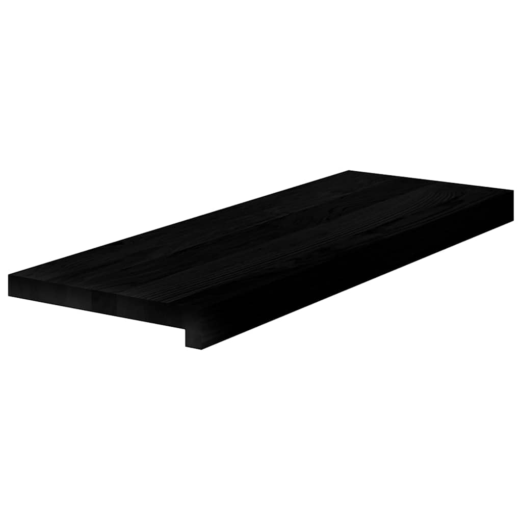 vidaXL Πατάκια Σκάλας 20 τεμ. Καφέ-Μαύρο 70x25x2 cm Ξύλο Δρυός