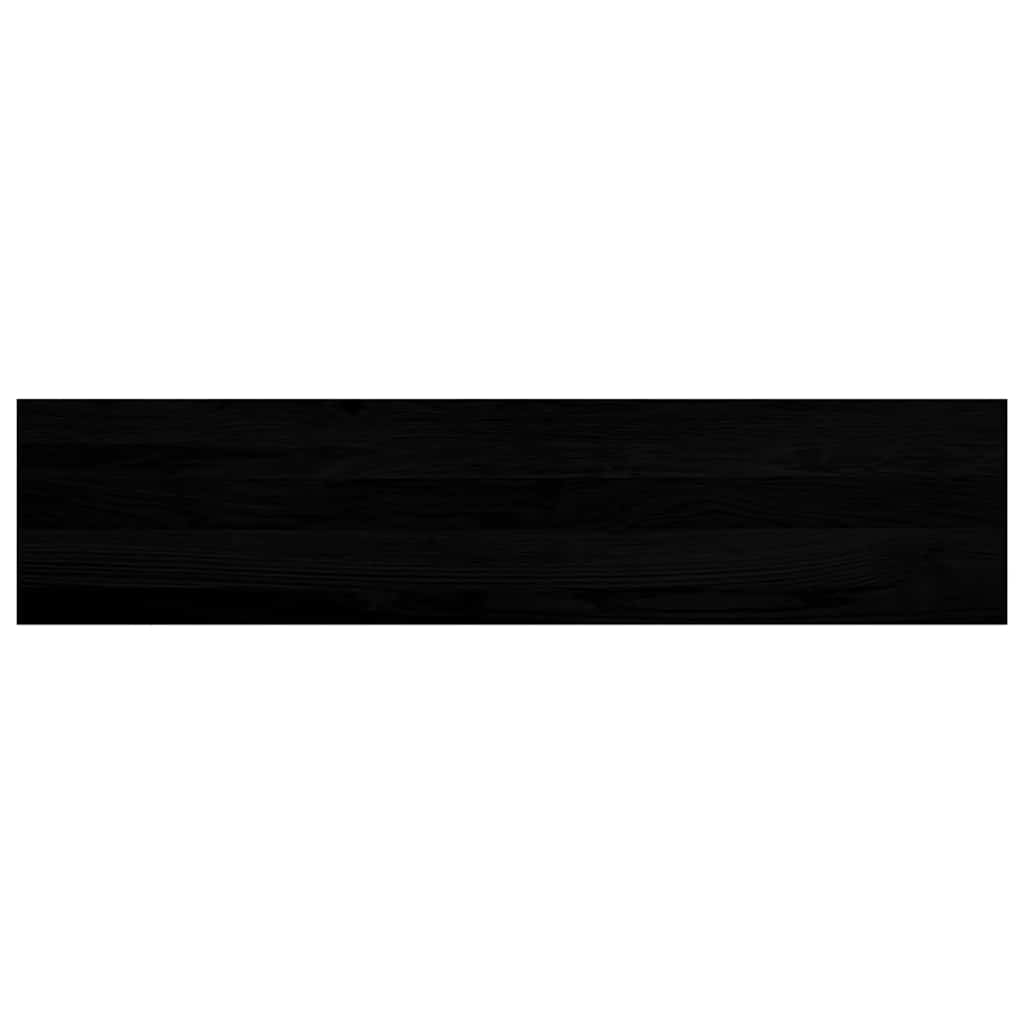 vidaXL Πατάκια Σκάλας 2 τεμ. Σκούρο Καφέ 110x25x2 cm Ξύλο Δρυός