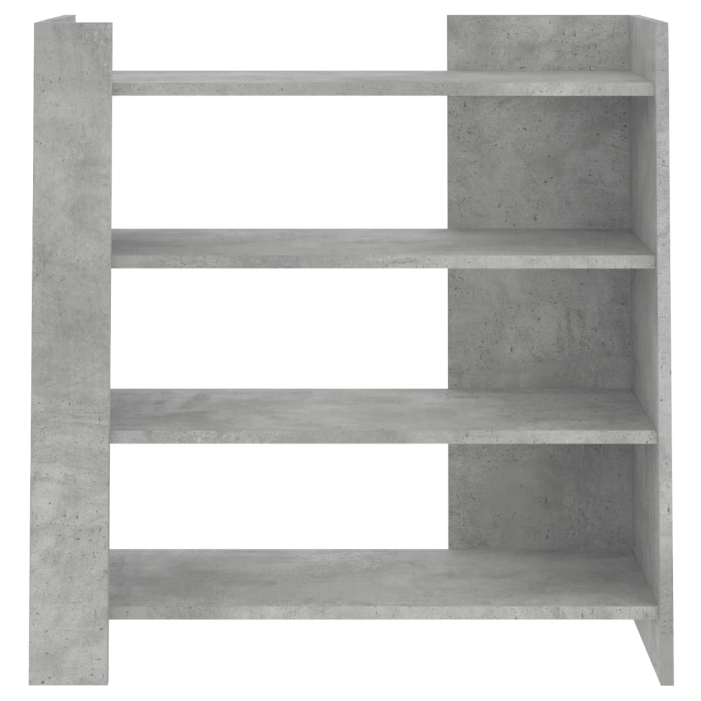 vidaXL Ντουλάπι Γκρι Σκυροδέματος 73,5x35x75 εκ. Επεξεργασμένο Ξύλο