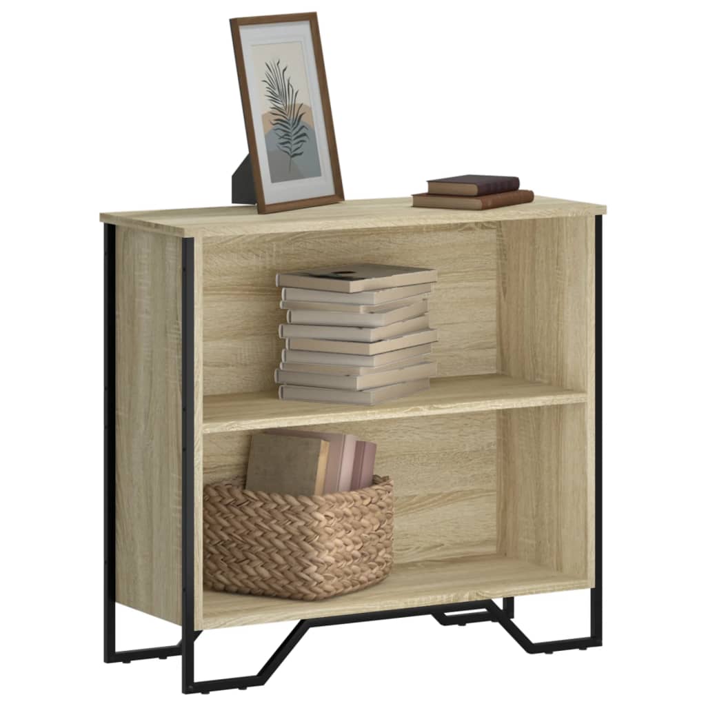 vidaXL Βιβλιοθήκη Sonoma Δρυς 80x31x74,5 εκ. από Επεξεργασμένο Ξύλο