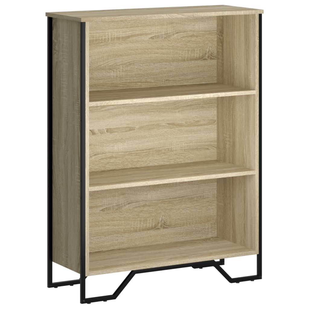 vidaXL Βιβλιοθήκη Sonoma Δρυς 80x31x106 εκ. από Επεξεργασμένο Ξύλο