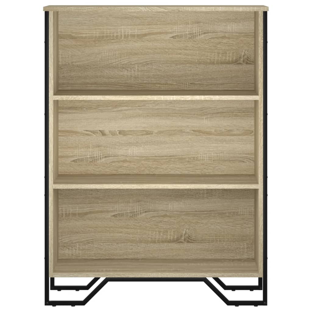 vidaXL Βιβλιοθήκη Sonoma Δρυς 80x31x106 εκ. από Επεξεργασμένο Ξύλο