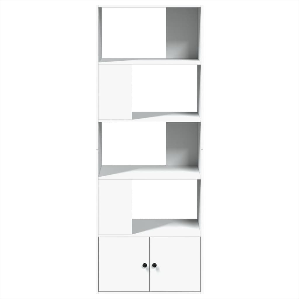 vidaXL Βιβλιοθήκη Λευκή 70x36x189 εκ. από Επεξεργασμένο Ξύλο