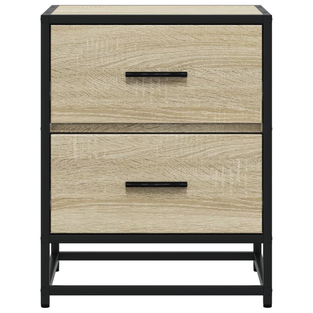 vidaXL Κομοδίνα Sonoma Δρυς 40x31x50 εκ. Επεξεργασμένο Ξύλο