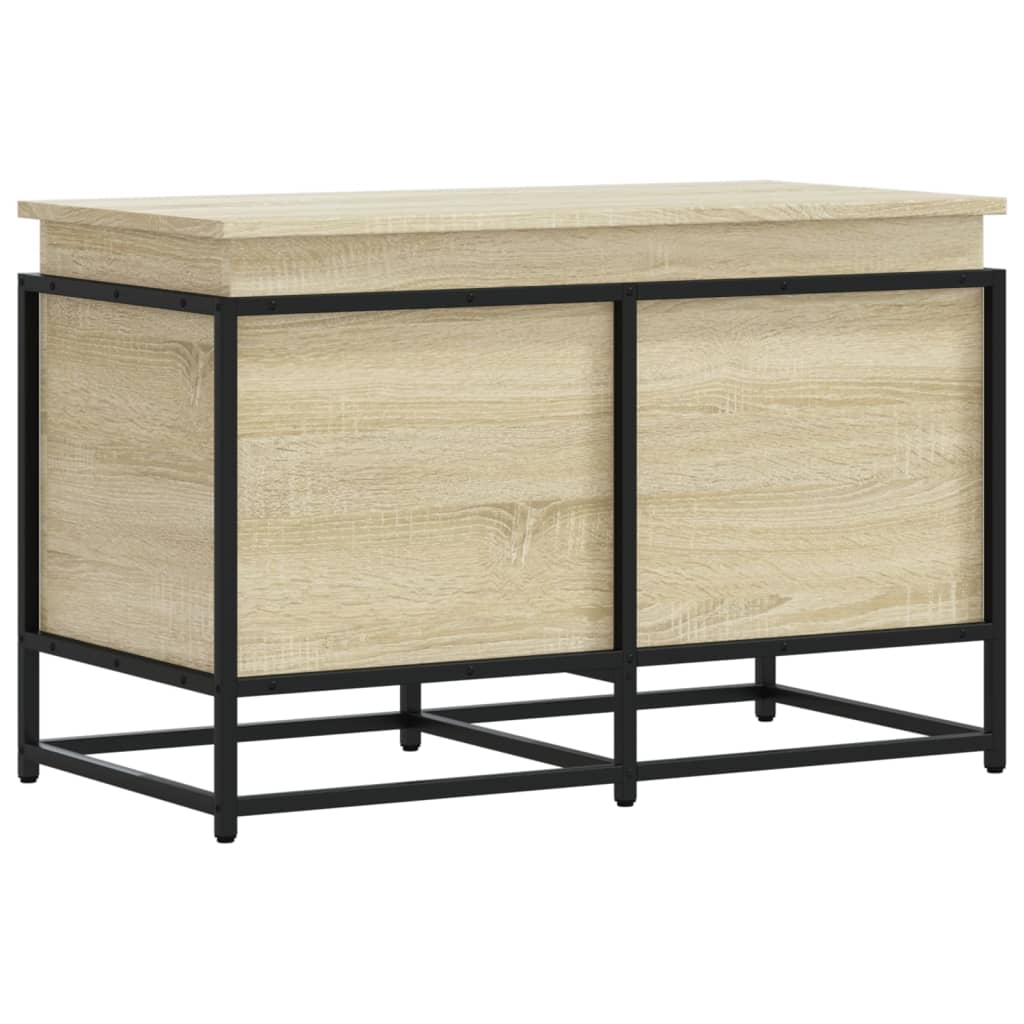 vidaXL Κουτί Αποθήκευσης με Sonoma Δρυς 80x40x51,5 εκ. Επεξ. Ξύλο