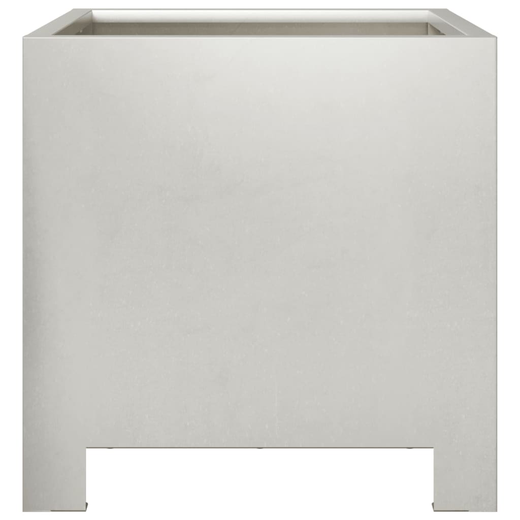 vidaXL Ζαρντινιέρα Κήπου 30x30x30 εκ. Ανοξείδωτο Ατσάλι