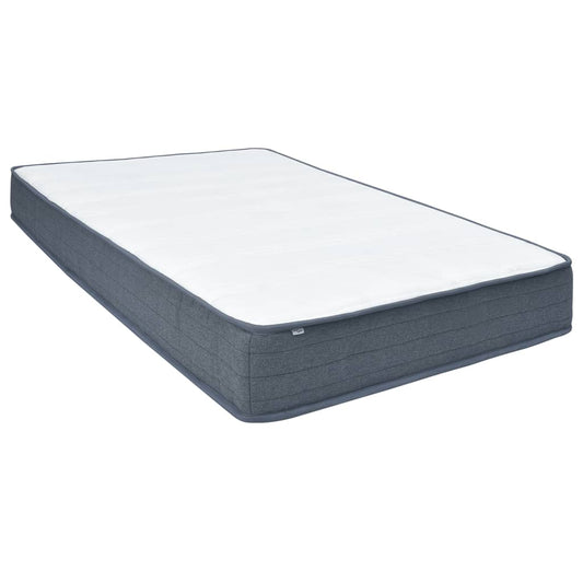 vidaXL Στρώμα Boxspring 140x190x20 εκ. μέτριας απαλότητας Υφασμάτινο