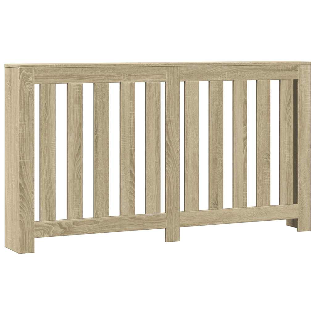 vidaXL Κάλυμμα Καλοριφέρ Sonoma Δρυς 149x20x82 εκ. Επεξεργασμένο Ξύλο