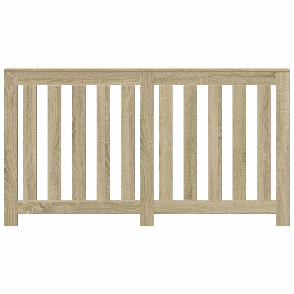 vidaXL Κάλυμμα Καλοριφέρ Sonoma Δρυς 149x20x82 εκ. Επεξεργασμένο Ξύλο