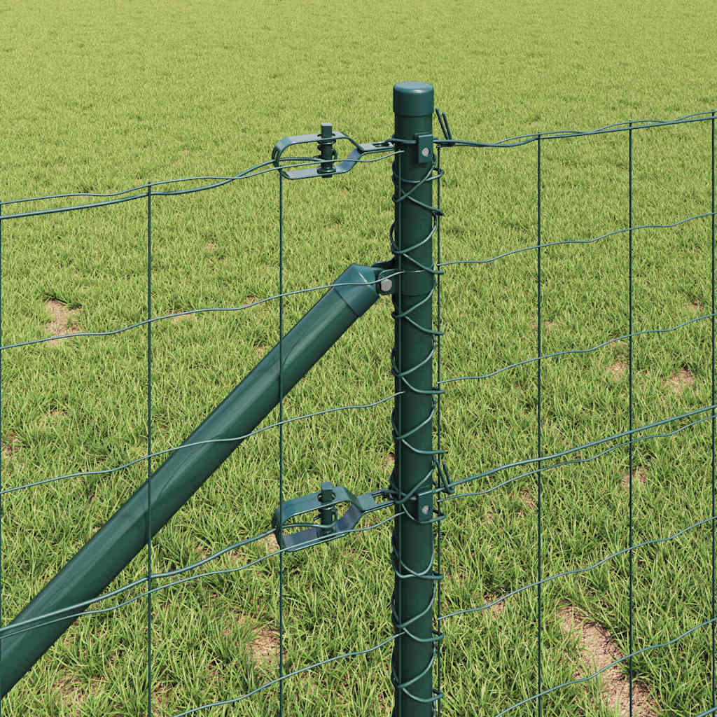 vidaXL Ευρωπαϊκός Φράκτης με Ακίδες 10 x 0,4 m PVC-Επικαλυμμένο Ατσάλι