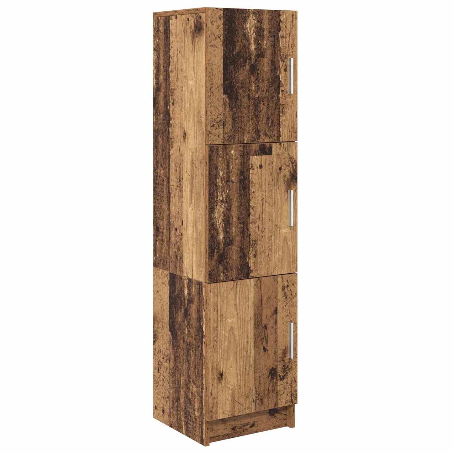 vidaXL Highboard Παλιό ξύλο 31.5 x 32 x 122.5 εκ
