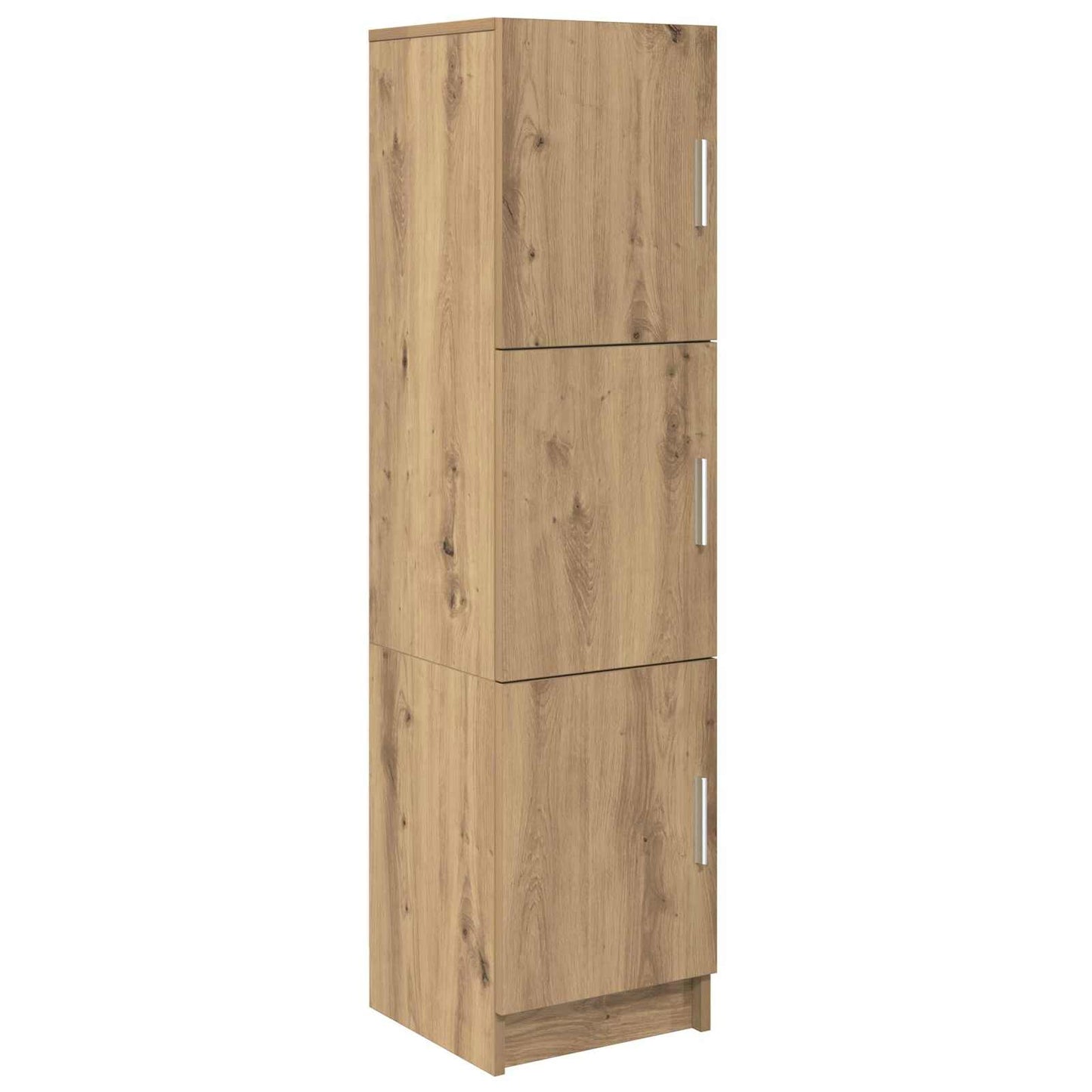 vidaXL Ψηλή Ντουλάπα artisan δρυς 31,5 x 32 x 124 εκ