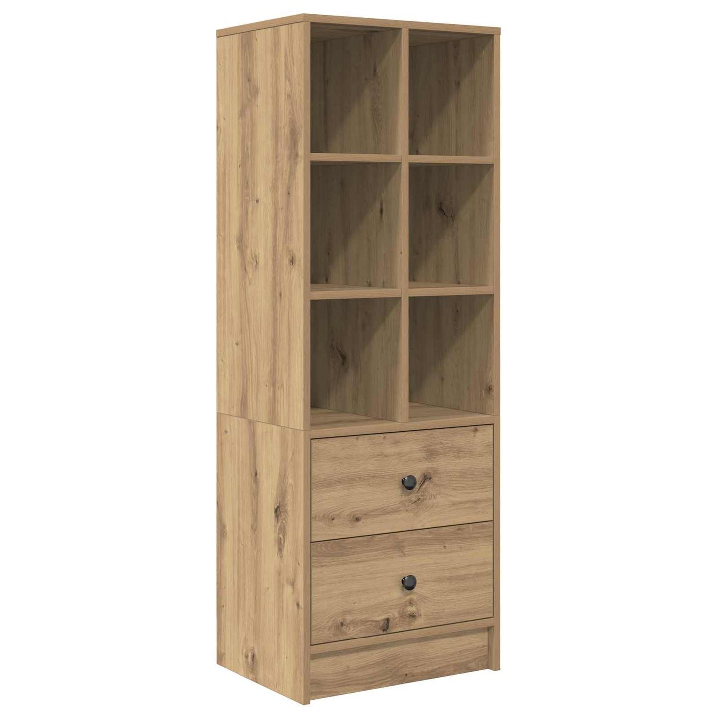 vidaXL Highboard με συρτάρι Artisan Oak 45,5 x 34 x 127 εκ