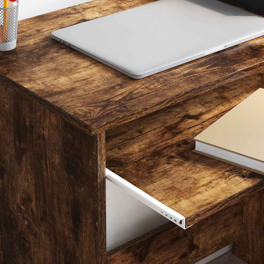 vidaXL Γραφείο Καπνιστή δρυς 106 x 40 x 88.5 εκ Επεξεργασμένο ξύλο