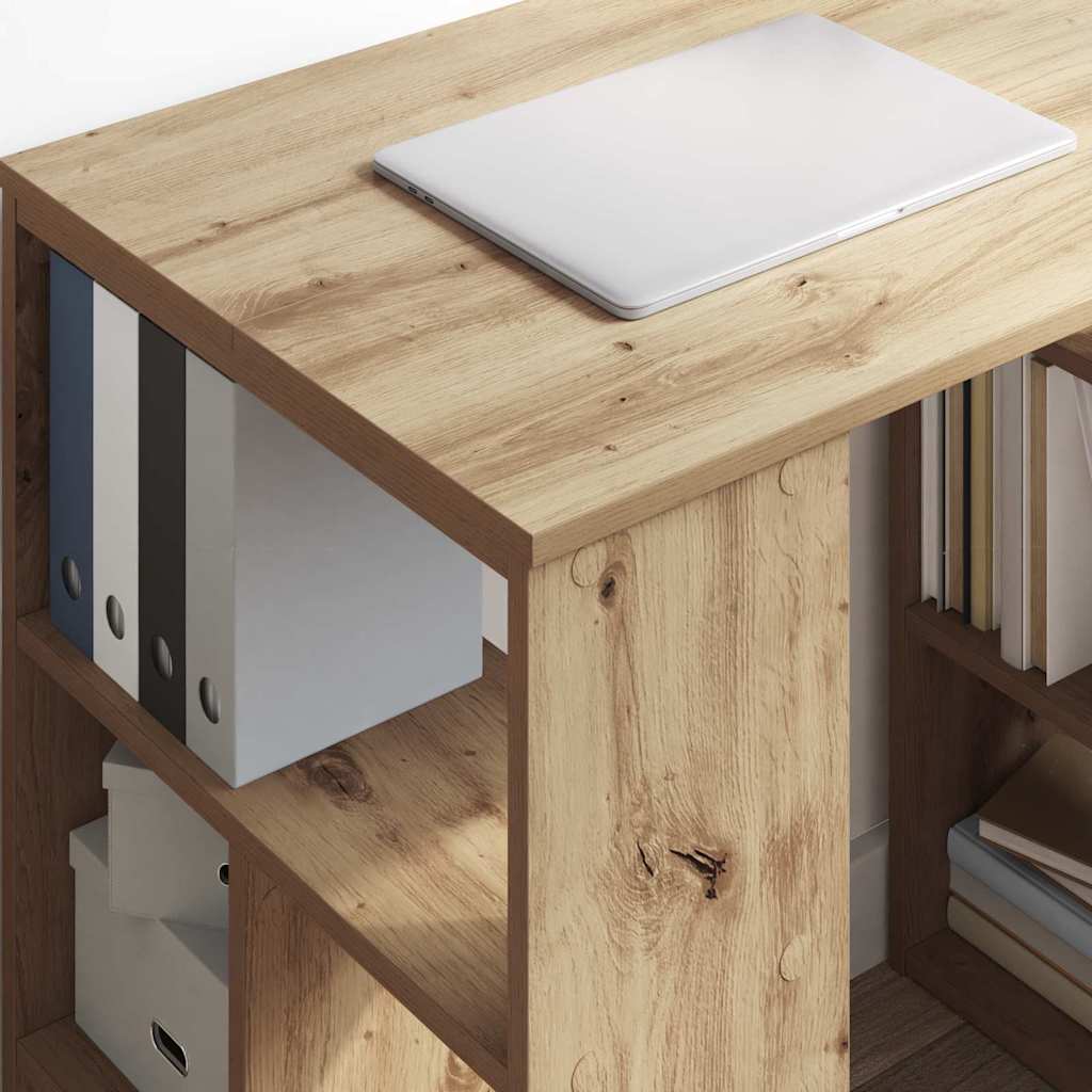 vidaXL Γραφείο Artisan Oak Επεξεργασμένο Ξύλο 90 x 50 x 75 εκ.