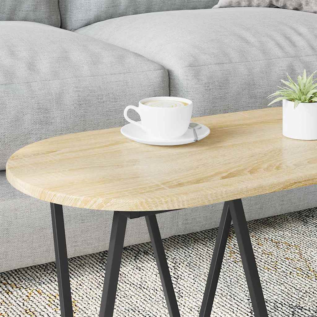 vidaXL Τραπέζι του καφέ Sonoma Δρυς 80 x 40 x 40.5 εκ