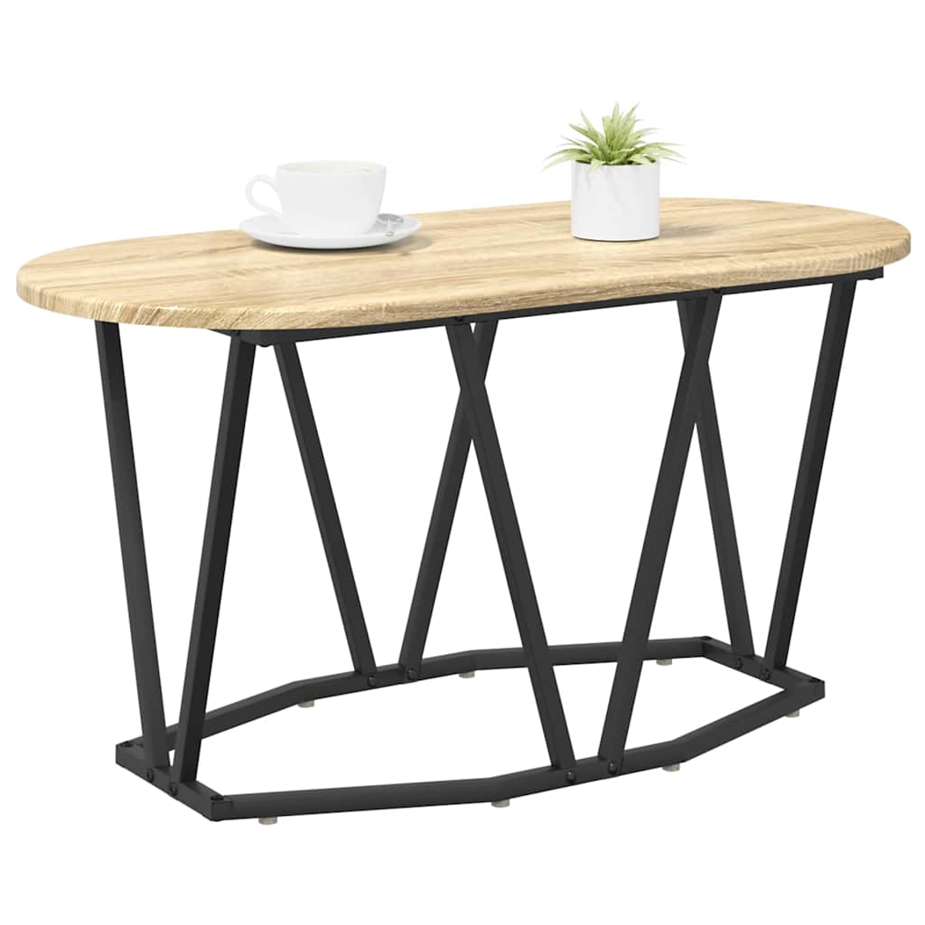 vidaXL Τραπέζι του καφέ Sonoma Δρυς 80 x 40 x 40.5 εκ