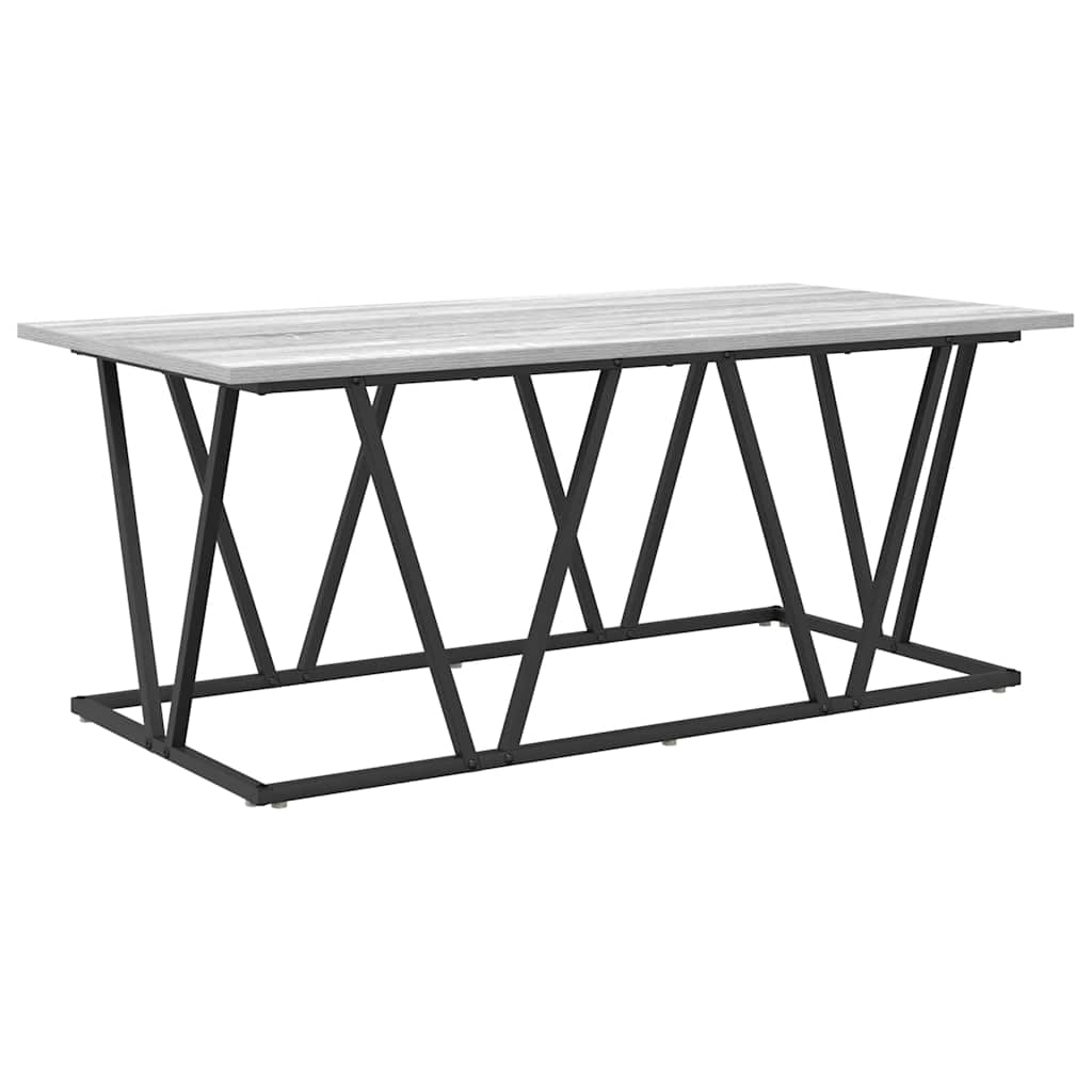 vidaXL Τραπεζάκι σαλονιού Γκρι sonoma 100 x 50 x 40 cm