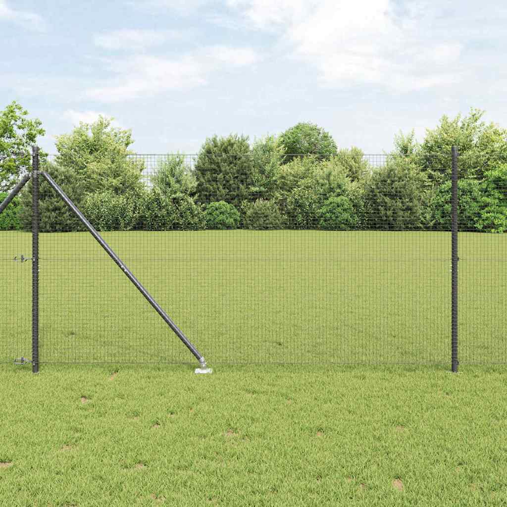 vidaXL Συρματόπλεγμα με ακίδες 50 x 1,2 m Χάλυβας με επικάλυψη PVC