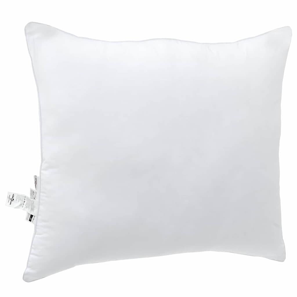 vidaXL Μαξιλάρι Λευκό 105gsm 50% βαμβάκι και 50% πολυεστέρας