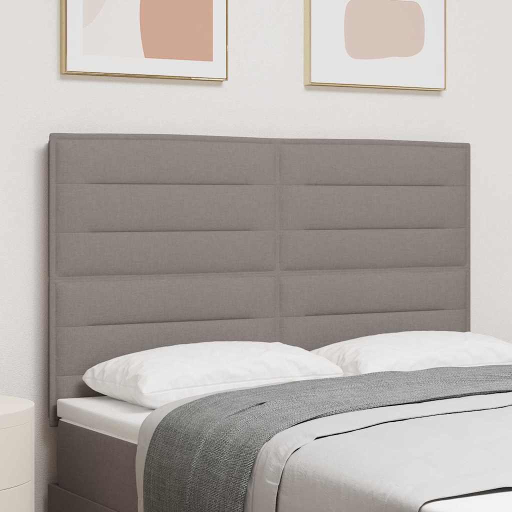 vidaXL Κεφαλάρι Taupe ύφασμα