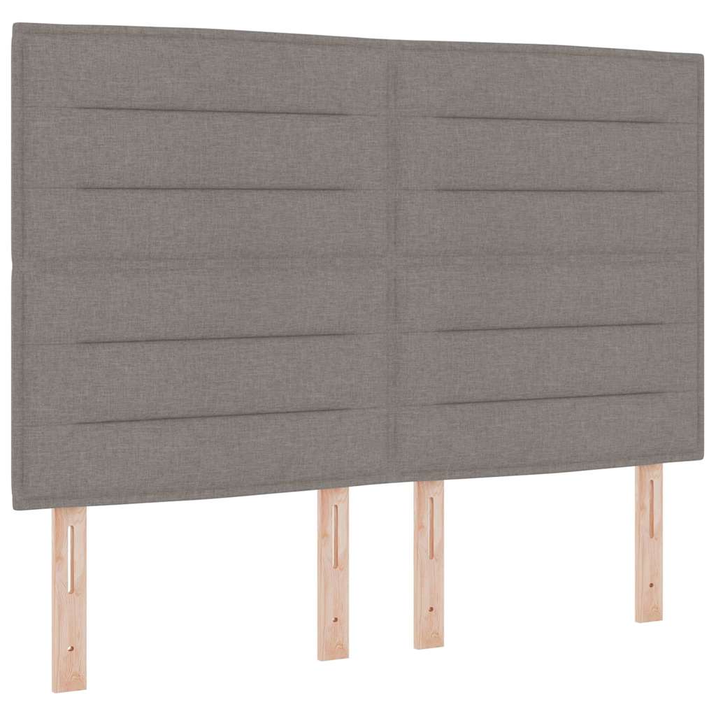 vidaXL Κεφαλάρι Taupe ύφασμα