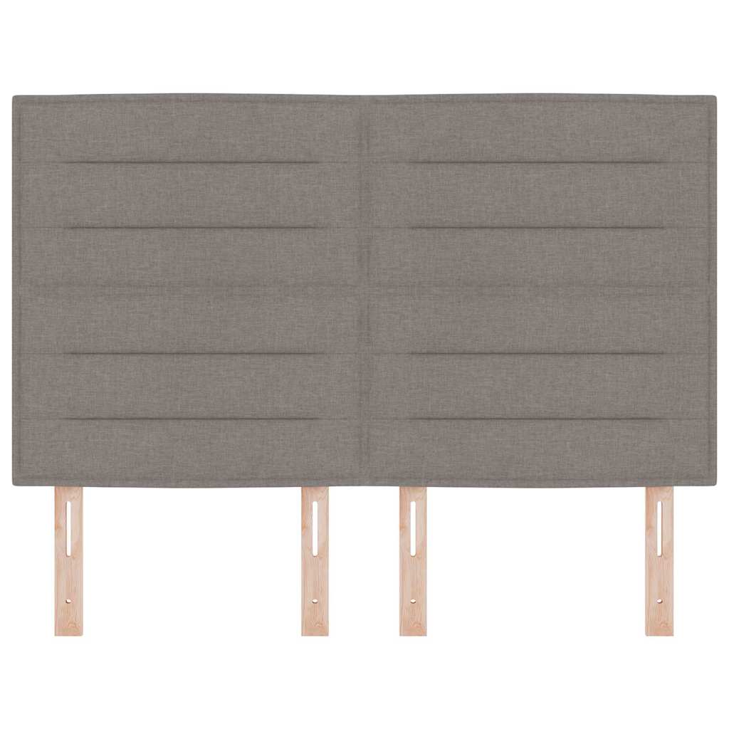 vidaXL Κεφαλάρι Taupe ύφασμα