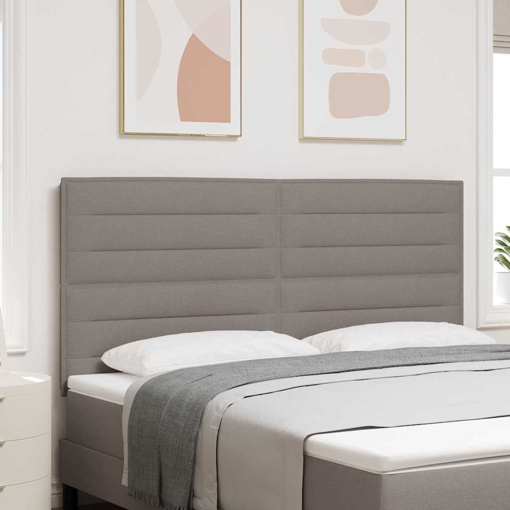 vidaXL Κεφαλάρι Taupe ύφασμα